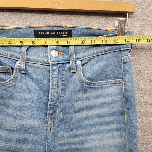 VERONICA BEARD CARLY KICK FLARE HIGH RISE JEANS, SIZE 27 - Picture 5 of 10